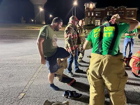 Burleson CERT Training at Fire Station 16